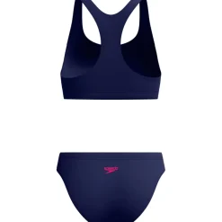 Zwembroeken & Bikini'S < Speedo Colourblock Splice 2.0 Two Piece Bikini Vrouwen - peacoat/margarita pink