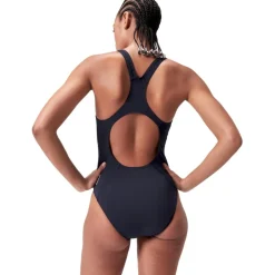 Speedo ECO Endurance+ Medalist Badpak Dames - navy/white