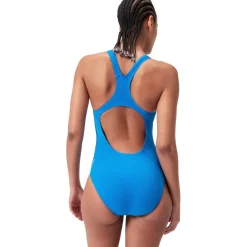 Zwembroeken & Bikini'S < Speedo ECO Endurance+ Medalist Badpak Dames - blue/white