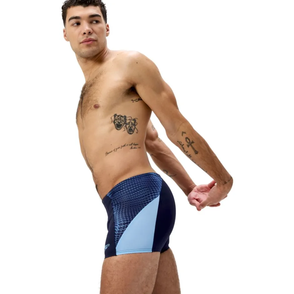 Zwembroeken & Bikini'S < Speedo END+ MAX Splice Zwemshort Heren - navy/sugar blue