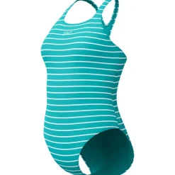 Speedo Endurance+ Printed Medalist Badpak Dames - turquiose gem