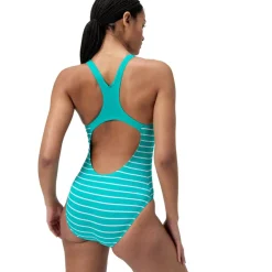 Speedo Endurance+ Printed Medalist Badpak Dames - turquiose gem