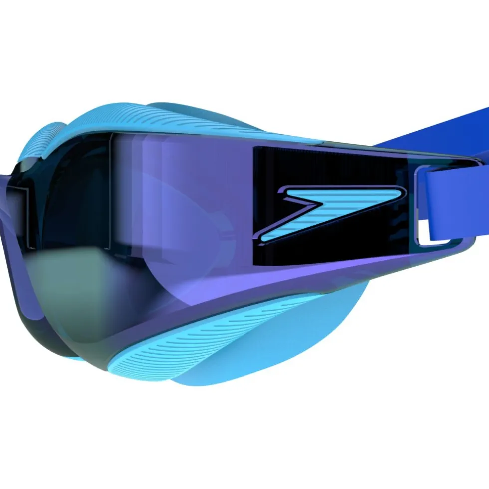 Speedo Fastskin Hyper Elite Mirror Junior Zwembril - picton blue/cobalt/iris