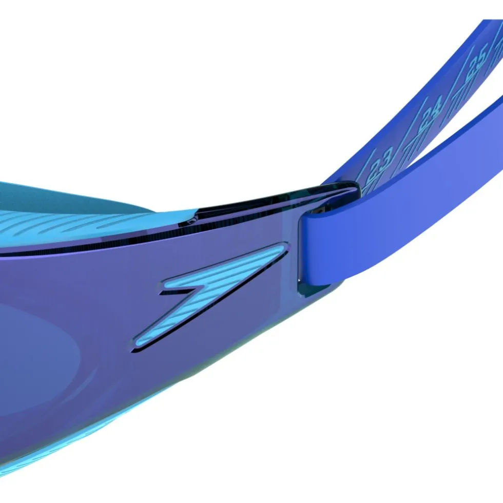 Speedo Fastskin Hyper Elite Mirror Junior Zwembril - picton blue/cobalt/iris