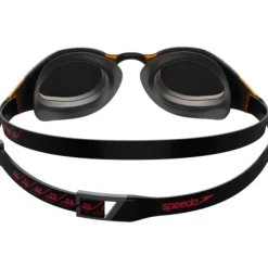 Zwembrillen|Zwembrillen < Speedo Fastskin Hyper Elite Gespiegeld Zwembril - black/dragon fire/gold
