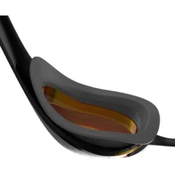 Speedo Fastskin Pure Focus Mirror Zwembril - black/orangegold