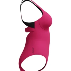 Zwembroeken & Bikini'S < Speedo Flex Band Badpak met geïntegreerde BH Dames - raspberry fill