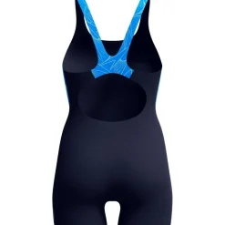 Speedo Hyperboom Splice Legsuit Badpak Dames - lagoon blue