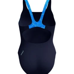 Zwembroeken & Bikini'S < Speedo HyperBoom Splice Muscleback Badpak Dames - lagoon blue