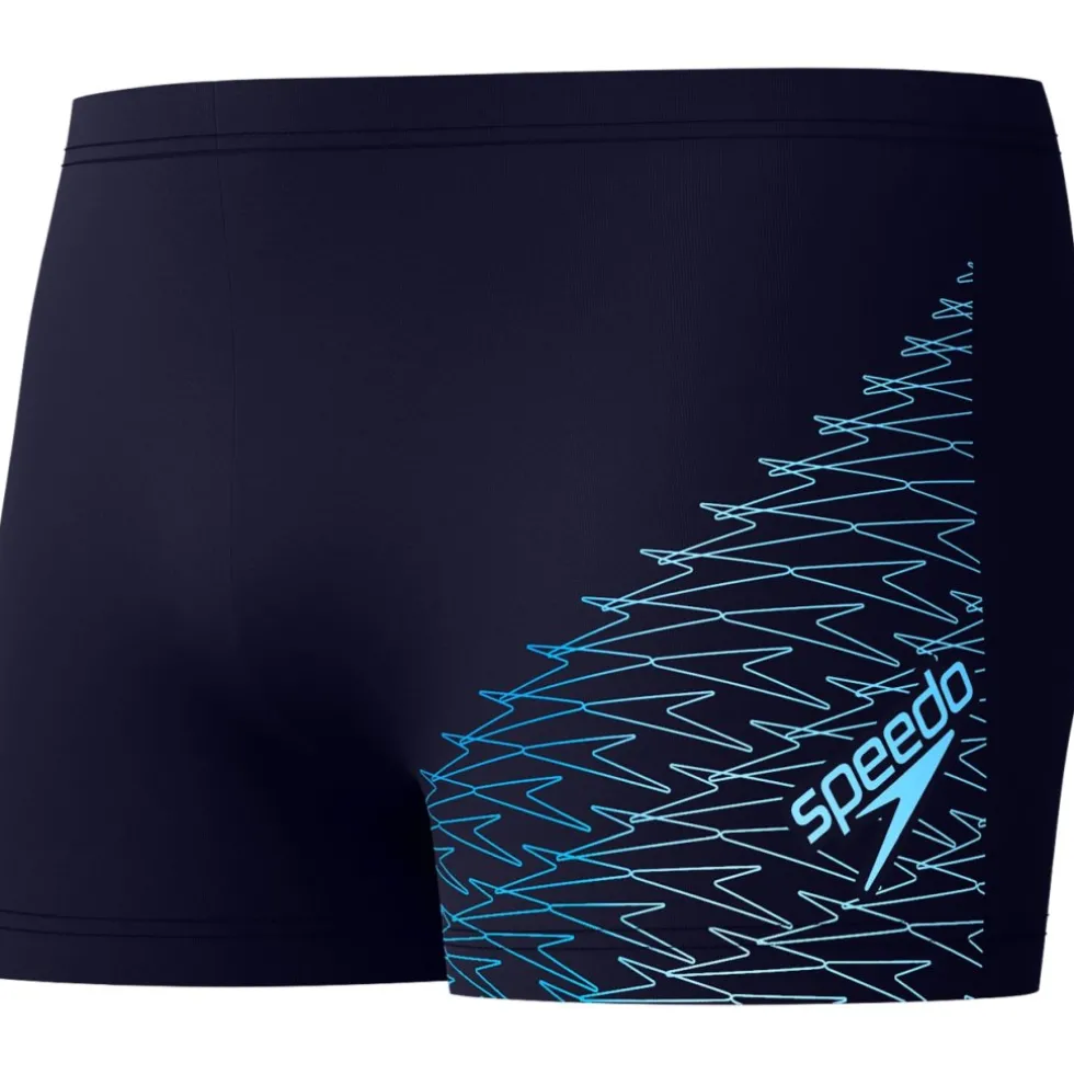 Speedo Medley Logo Zwembroek Heren - navy/sugar blue