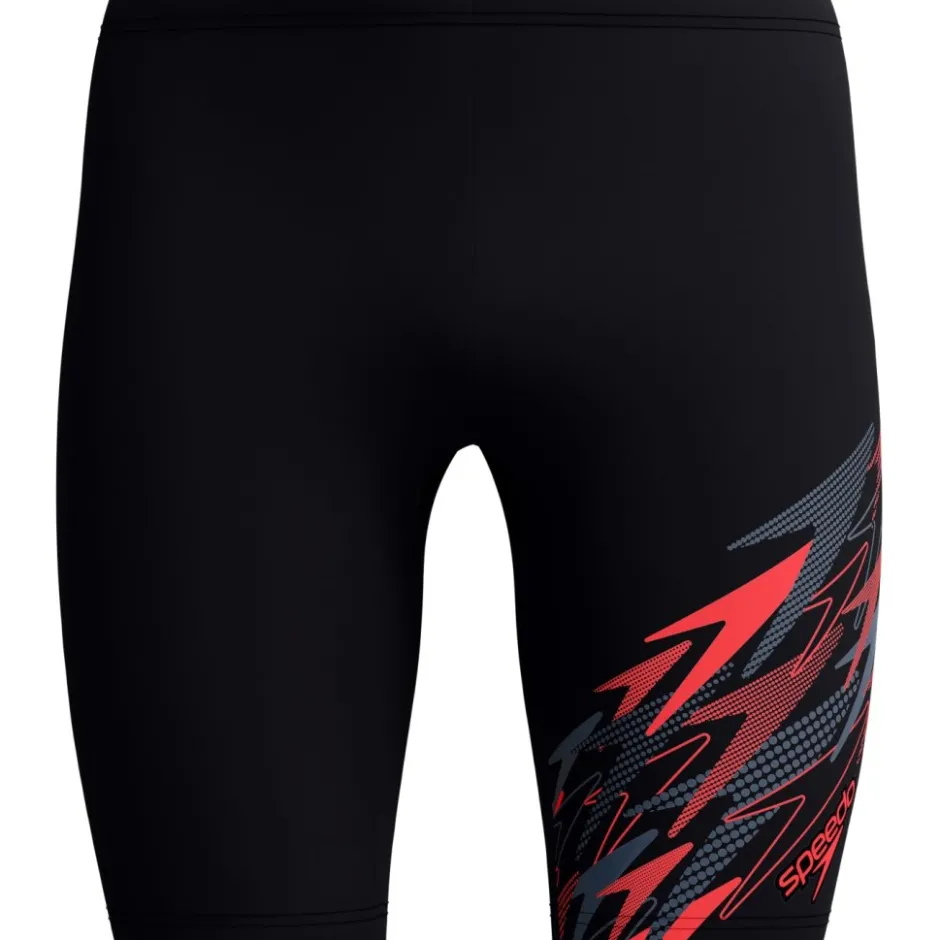 Zwembroeken & Bikini'S < Speedo Medley Logo Zwemjammer Heren - anthracite/high risk red