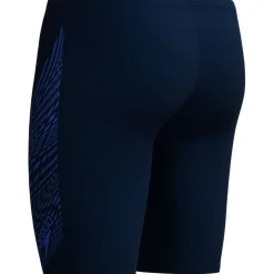 Speedo Medley Logo Zwemjammer Heren - navy/cobalt pop