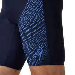 Speedo Medley Logo Zwemjammer Heren - navy/cobalt pop