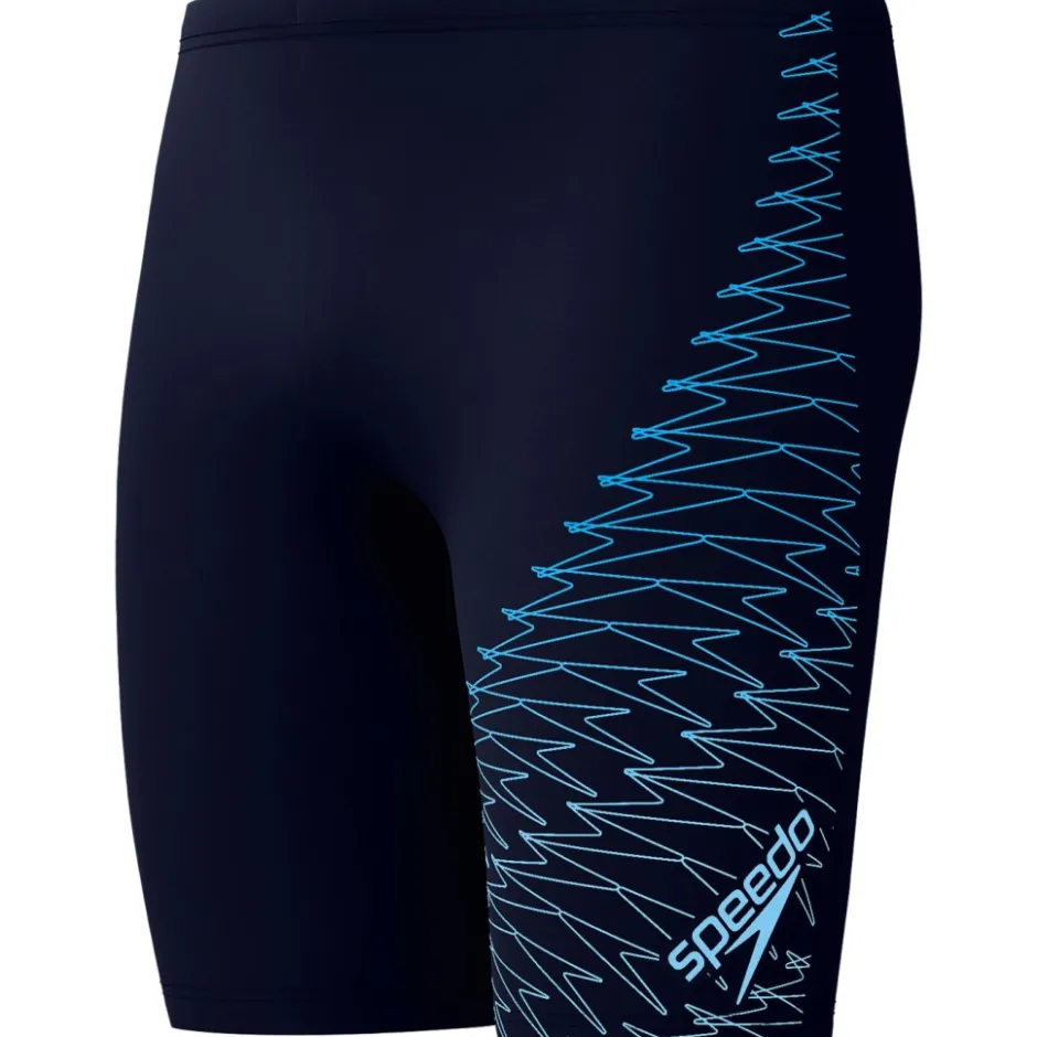 Zwembroeken & Bikini'S < Speedo Medley Logo Zwemjammer Heren - navy/lagoon blue