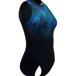 Speedo Printed Hydrasuit Badpak Dames - anthracite