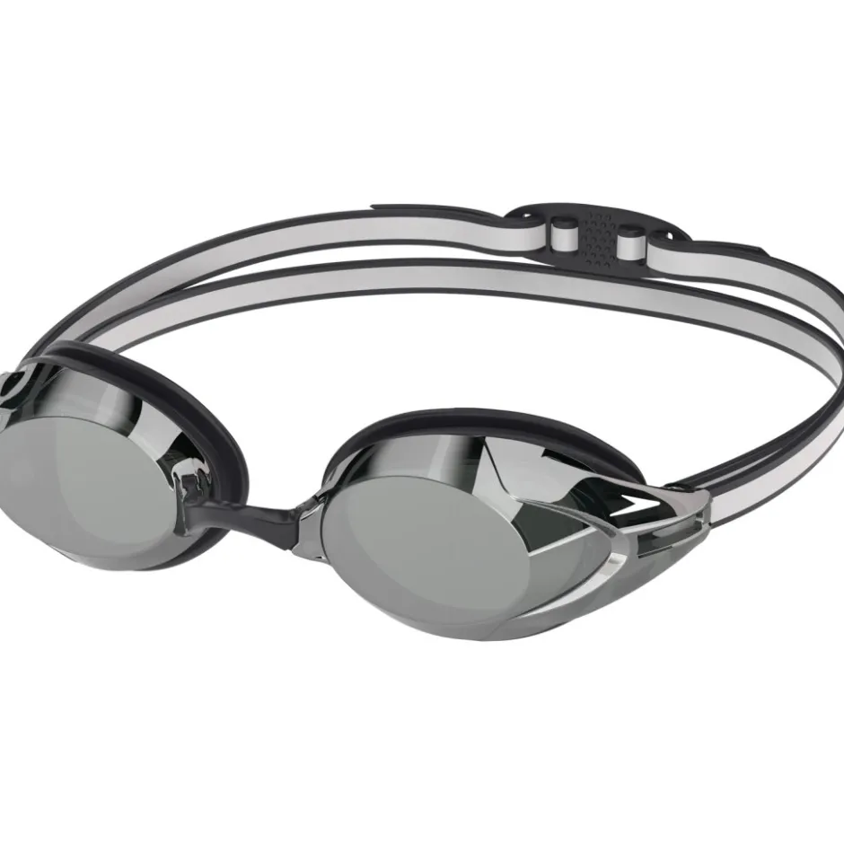 Zwembrillen|Zwembrillen < Speedo Vanquisher 3.0 Mirrored Zwembril - black/smoke/silver mirror