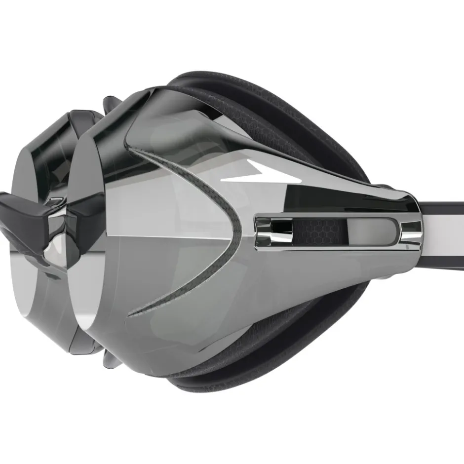 Zwembrillen|Zwembrillen < Speedo Vanquisher 3.0 Mirrored Zwembril - black/smoke/silver mirror