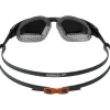 Speedo Aquapulse Pro Mirror Zwembril - oxid grey/black/orange gold