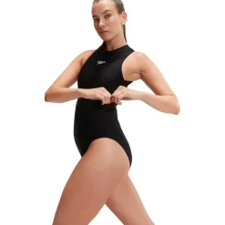 Zwembroeken & Bikini'S < Speedo Hydrasuit Badpak Dames - zwart/wit