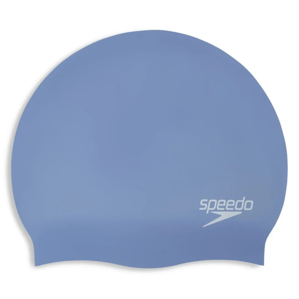 Speedo Long Hair Badmuts - curious blue
