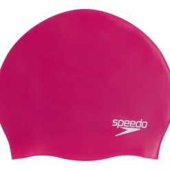 Badmutsen < Speedo Plain Moulded Silicone Badmuts - electric pink
