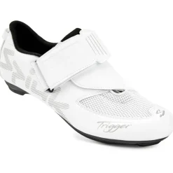 Spiuk Trigger Carbon Triatlon-Schoenen Heren - wit matt