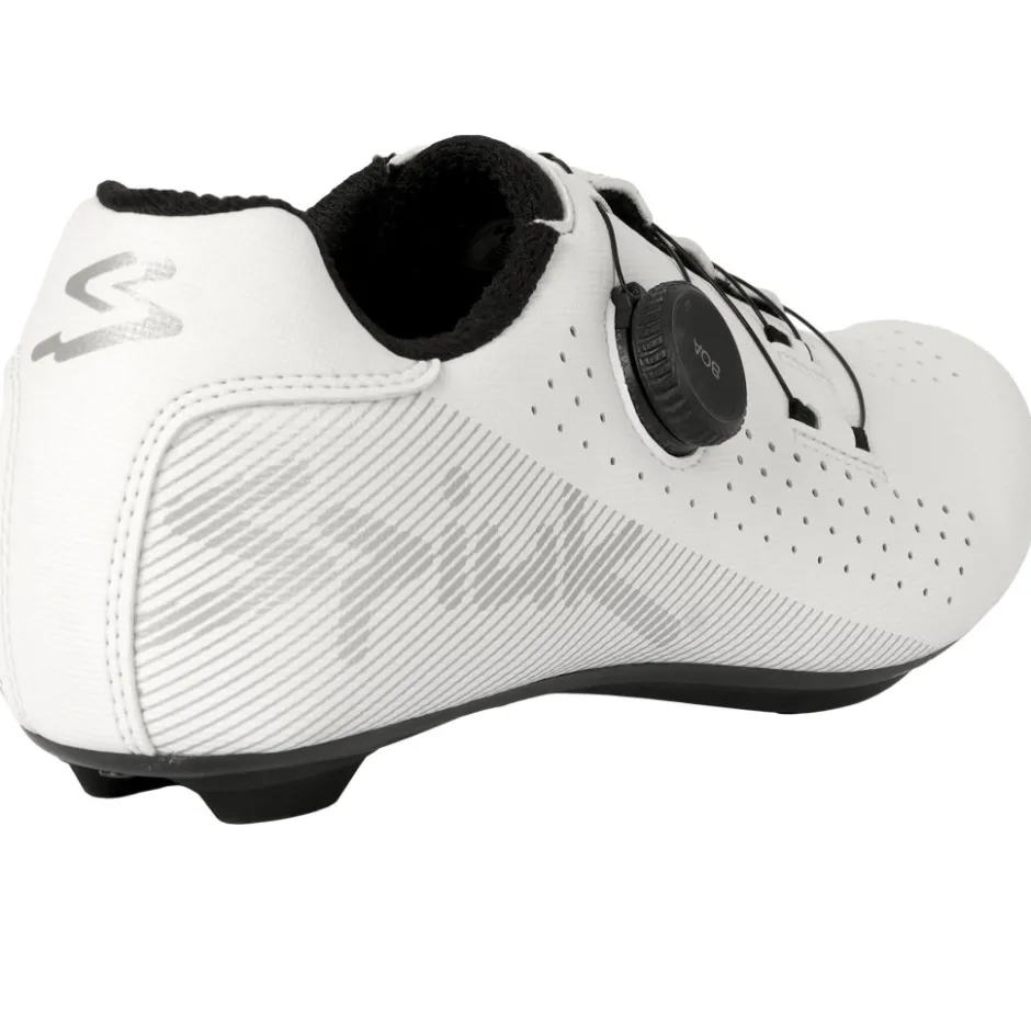 Klikschoenen|Wielrenschoenen < Spiuk Bruma Carbon Racefietsschoenen Heren - white matt
