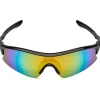 Spiuk Frisbee Bril Kinder - Black - Mirror Orange