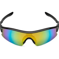Spiuk Frisbee Bril Kinder - Black - Mirror Orange