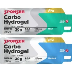 SPONSER Carbo Hydrogel - Energiegel - 60g