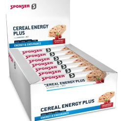 SPONSER Cereal Energy Plus - Graanreep met Magnesium & L-Carnitine - 15x40g