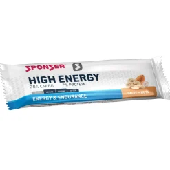 Outdoor Maaltijden < SPONSER High Energy Bar Salty+Nuts - Graanreep - 6x45g