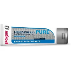 SPONSER Liquid Energy Pure - Koolhydraat Gel - Tube - 6x70g