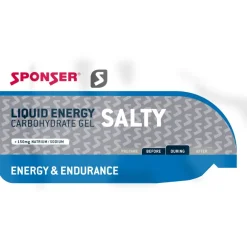 SPONSER Liquid Energy Salty - Koolhydraatgel - 40x35g