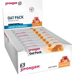 SPONSER Oat Pack Creamy Caramel - Graanreep van Haver - 25x50g