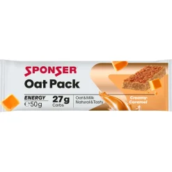 SPONSER Oat Pack Creamy Caramel - Graanreep van Haver - 5x50g