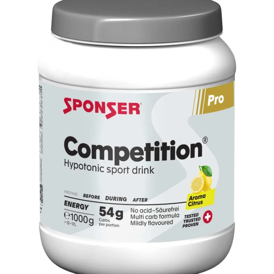 Sportvoeding & Lichaamsverzorging|Sportvoeding En Lichaamsverzorging < SPONSER Competition - Hypotone Koolhydraatdrank Poeder - 1000g