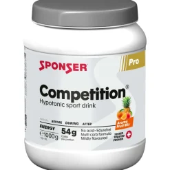 Sportvoeding & Lichaamsverzorging|Sportvoeding En Lichaamsverzorging < SPONSER Competition - Hypotone Koolhydraatdrank Poeder - 1000g