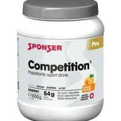 Sportvoeding & Lichaamsverzorging|Sportvoeding En Lichaamsverzorging < SPONSER Competition - Hypotone Koolhydraatdrank Poeder - 1000g