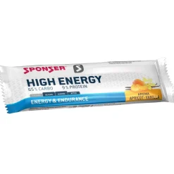 Outdoor Maaltijden < SPONSER High Energy Bar - Graanreep met Koolhydraten - 45g