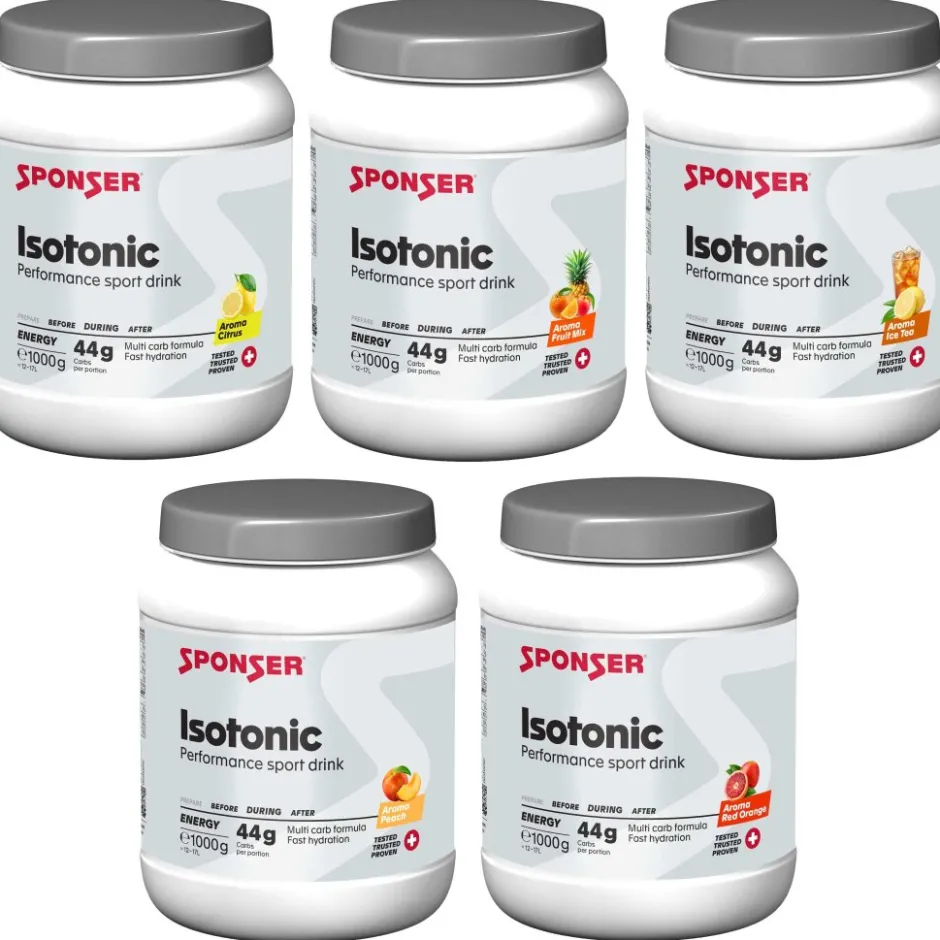 Sportvoeding & Lichaamsverzorging|Sportvoeding En Lichaamsverzorging < SPONSER Isotonic - Koolhydraat Drankpoeder - 1000g