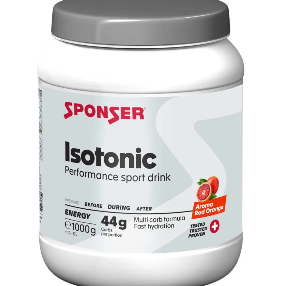 Sportvoeding & Lichaamsverzorging|Sportvoeding En Lichaamsverzorging < SPONSER Isotonic - Koolhydraat Drankpoeder - 1000g