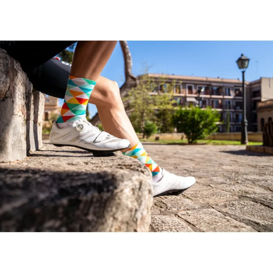 Fietssokken < SPORCKS Cycling Fietokken - Coll De Rate Green