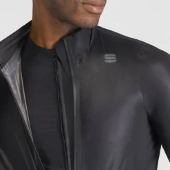 Racefietsjacks|Regenjassen < Sportful Aqua ight Ja Heren - 002 Zwart