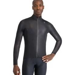 Racefietsjacks|Regenjassen < Sportful Aqua ight Ja Heren - 002 Zwart
