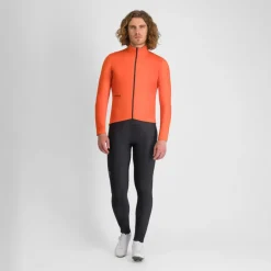 Racefietsjacks|Winterjassen < Sportful Claic Fietja Heren - 051 Fire Red