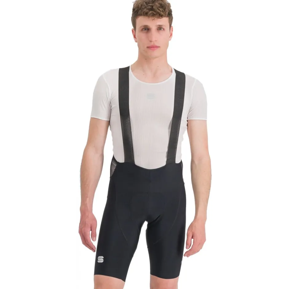 Bib Shorts|Wielrenbroeken < Sportful Caic Fiethort et Brete Heren - 002 Zwart