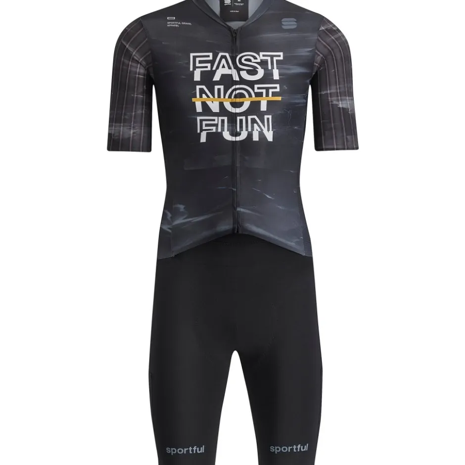 Body'S < Sportful Fast Not Fun G-Suit Body Heren - 002 zwart