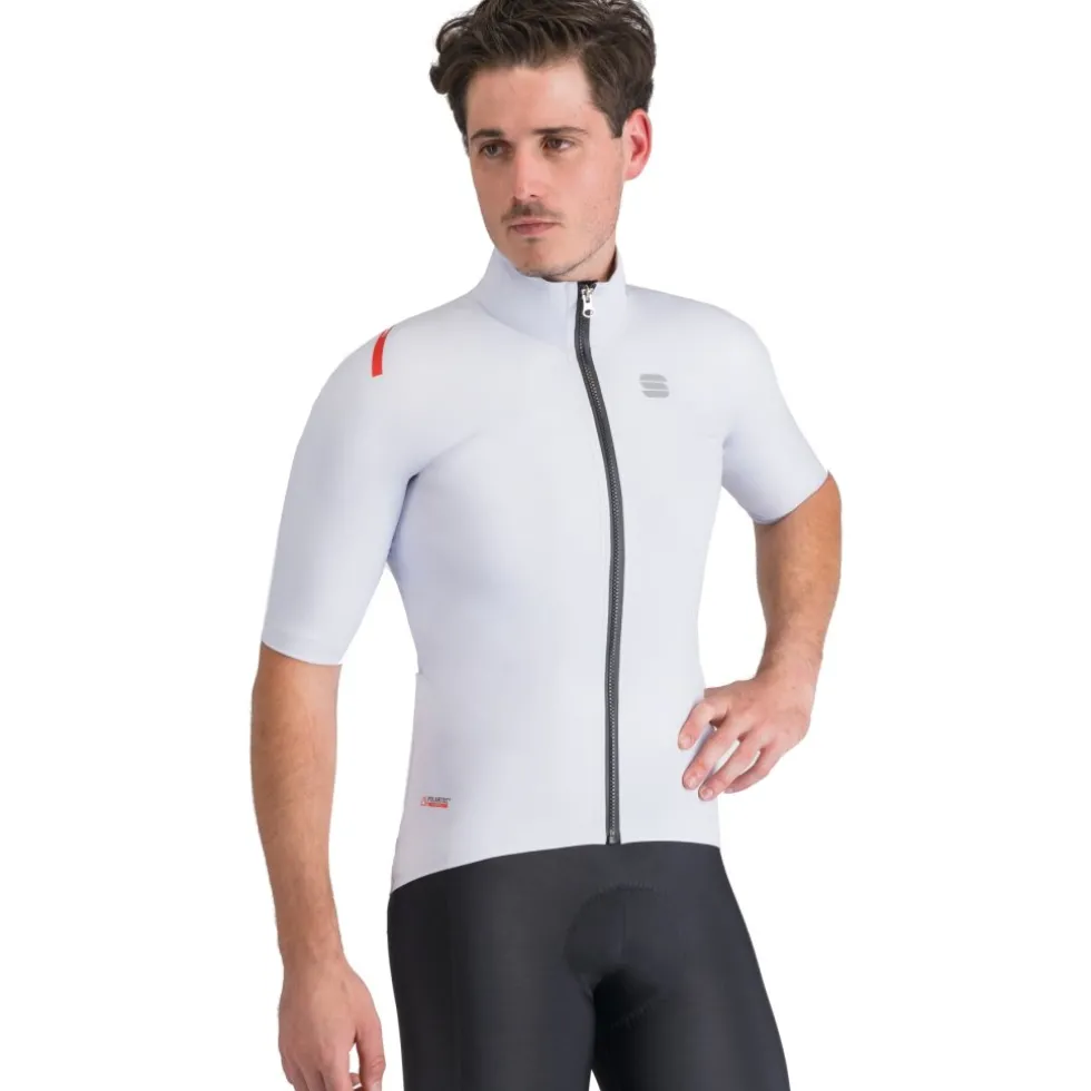 Sportful Fiandre Pro 2 Jas met Korte Mouwen Heren - 087 Lunar Grey