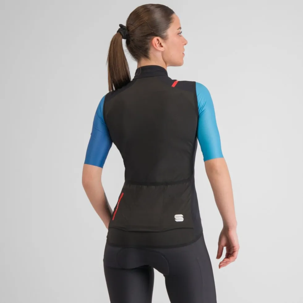 Sportful Fiandre Pro Vest Dames - 002 Zwart
